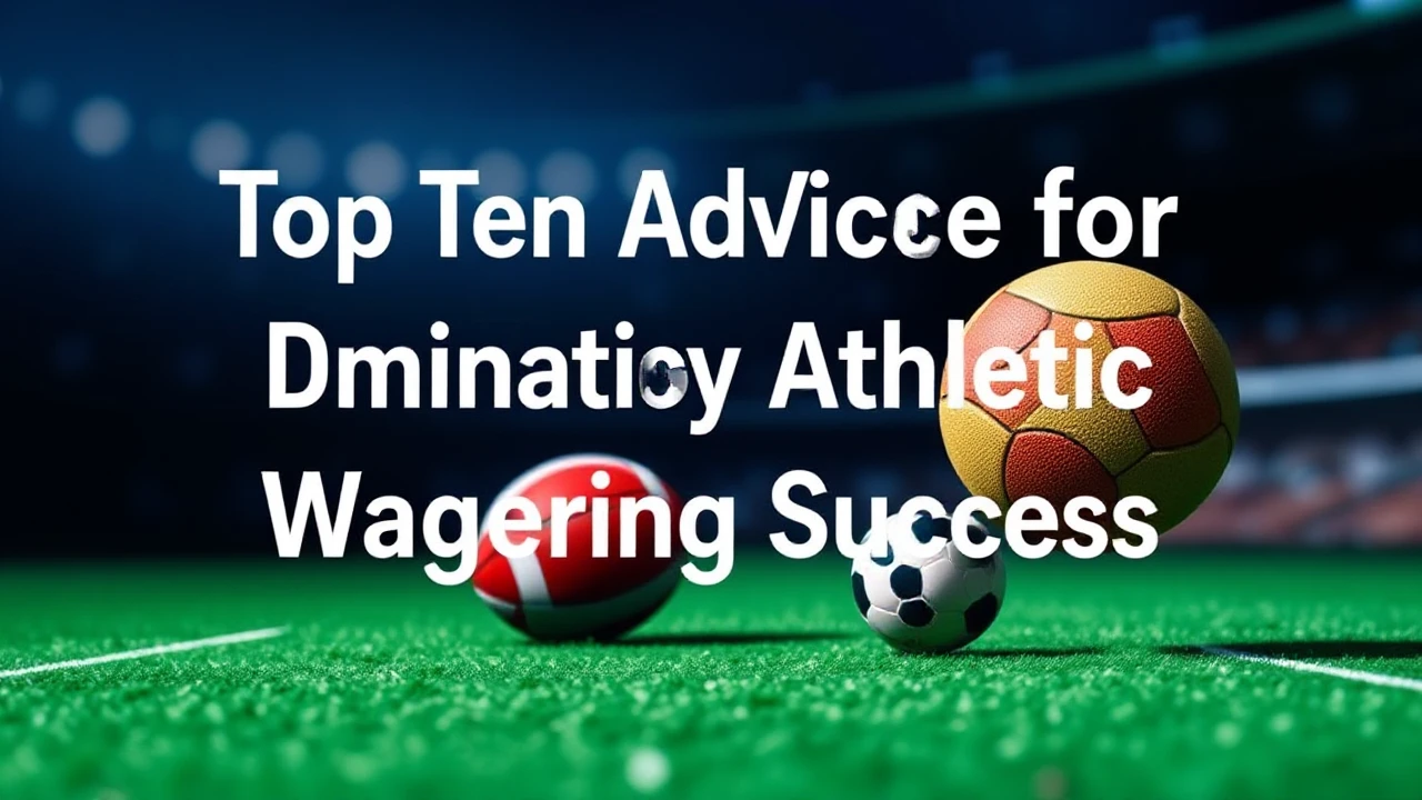 Top Ten Advice for Dominating Athletic Wagering Success