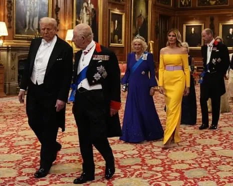 Royals Deploy Red Carpet During Protests; Kimmel Taken Off Air Over Charlie Kirk Comments