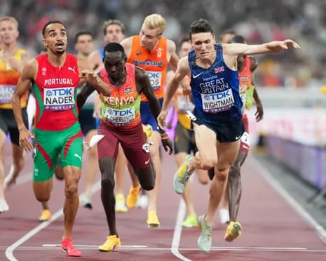 UK's Wightman Just Loses Out on Gold as Portuguese Isaac Nader Claims Stunning 1500m Title