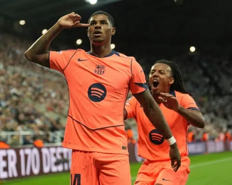 Striker spoils Newcastle's important evening and insists: ‘I am improving at Barcelona’