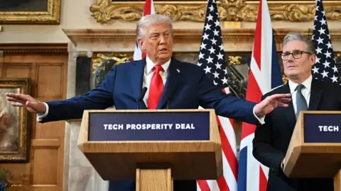 Donald Trump Suggests Starmer Could Use Military to Control UK Boundaries