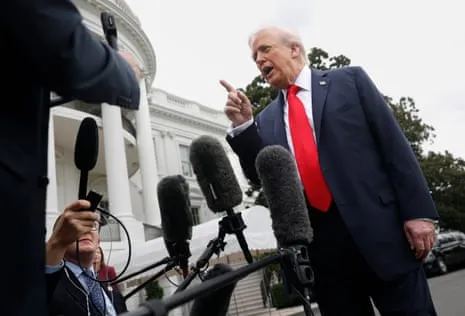 Ex-President Trump Confronts Australian Journalist, Acknowledges Talks with PM Albanese